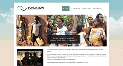 Desktop Screenshot of fondationdescroixvernier.com
