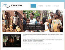 Tablet Screenshot of fondationdescroixvernier.com